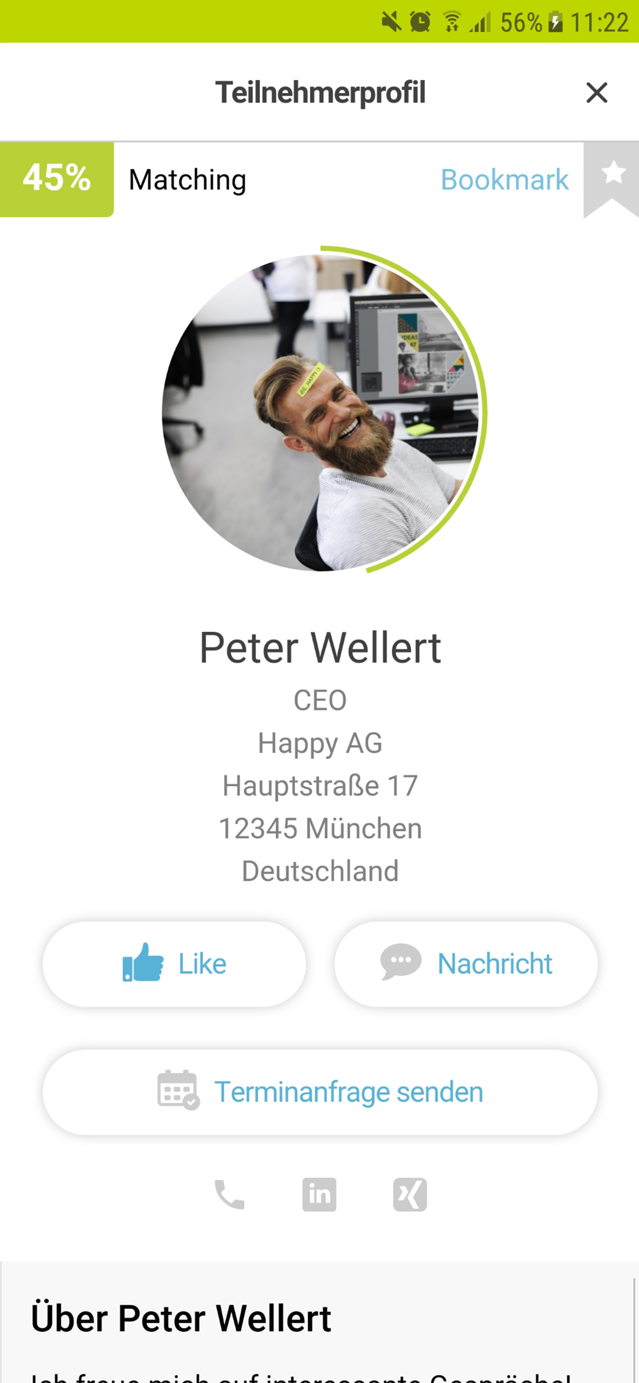 Persönliches Profil