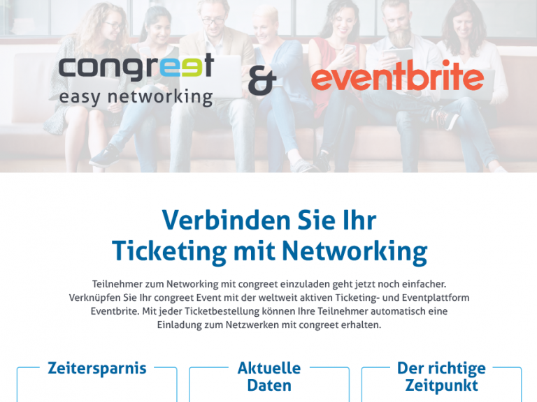 congreet & eventbrite